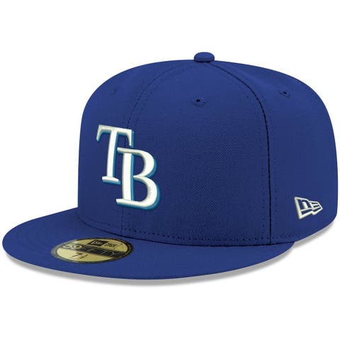 Men's Tampa Bay Rays New Era Light Blue/Charcoal Two-Tone Color Pack  59FIFTY Fitted Hat
