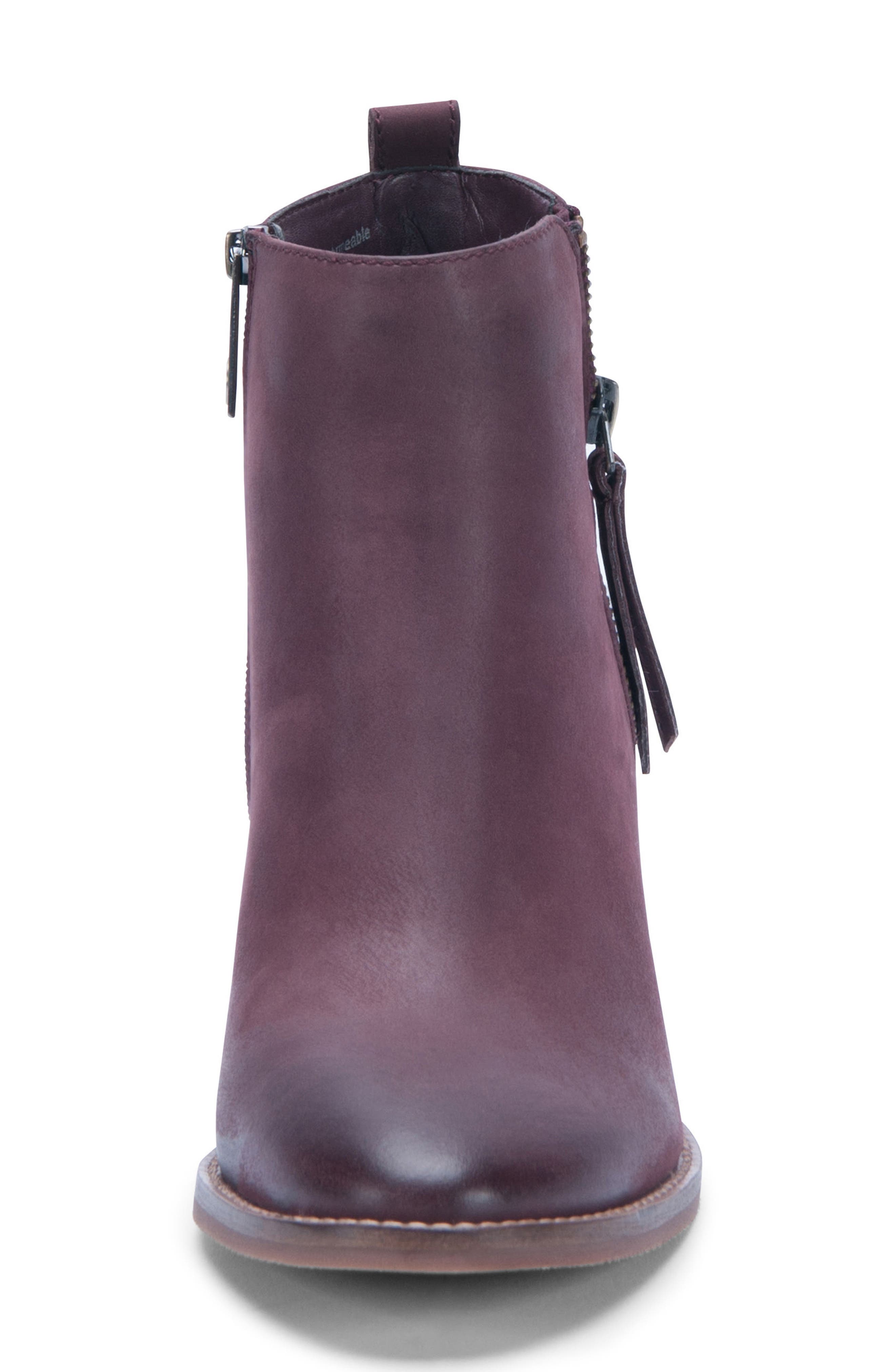 blondo nova waterproof leather zipper bootie