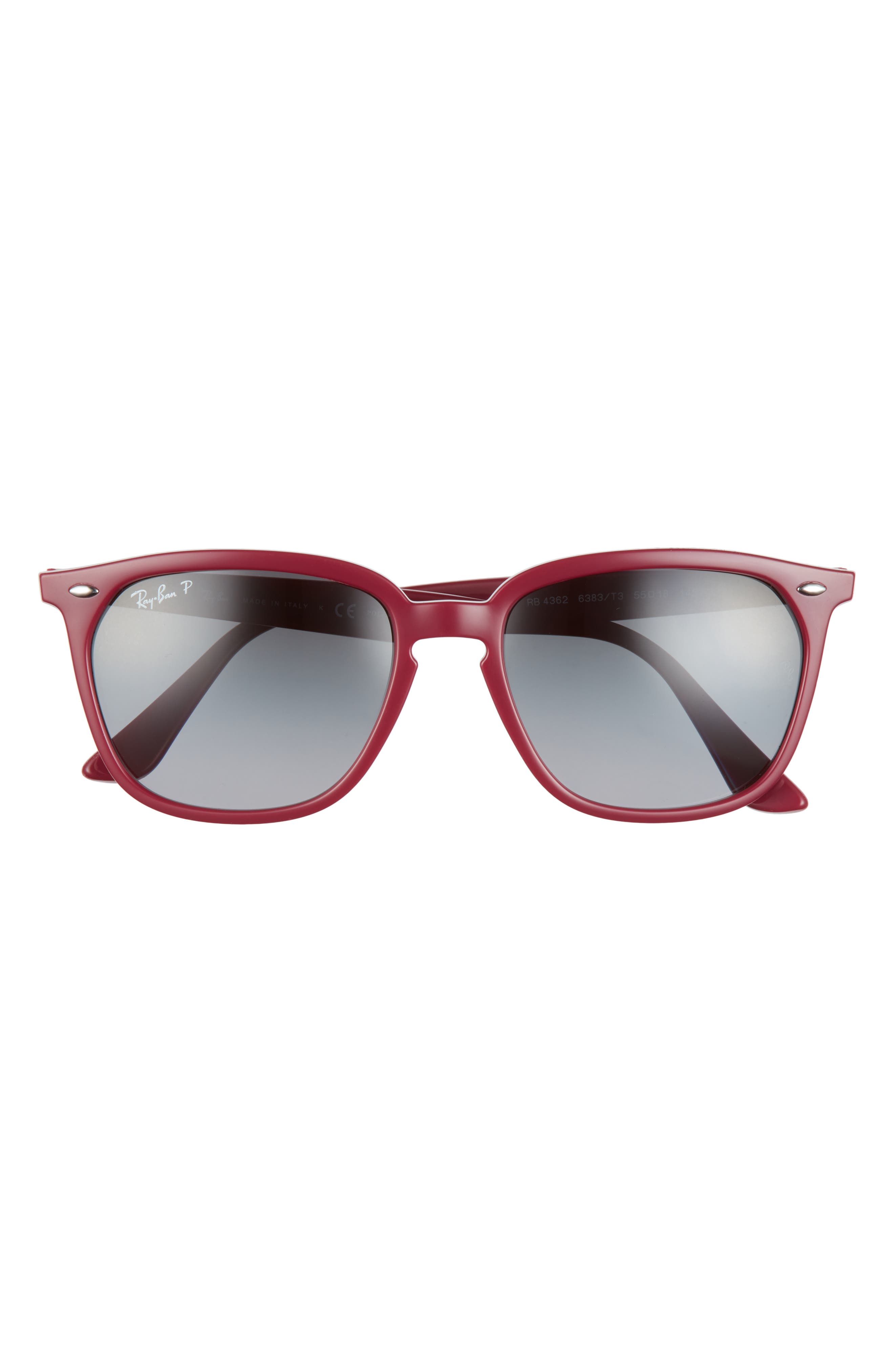 ray ban 55mm square sunglasses