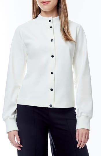 By Design Ponte Jacket In Gardenia
