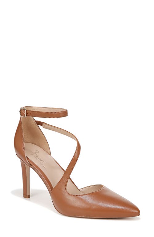 27 EDIT Naturalizer Abilyn Ankle Strap Pump English Tea Leather at Nordstrom,