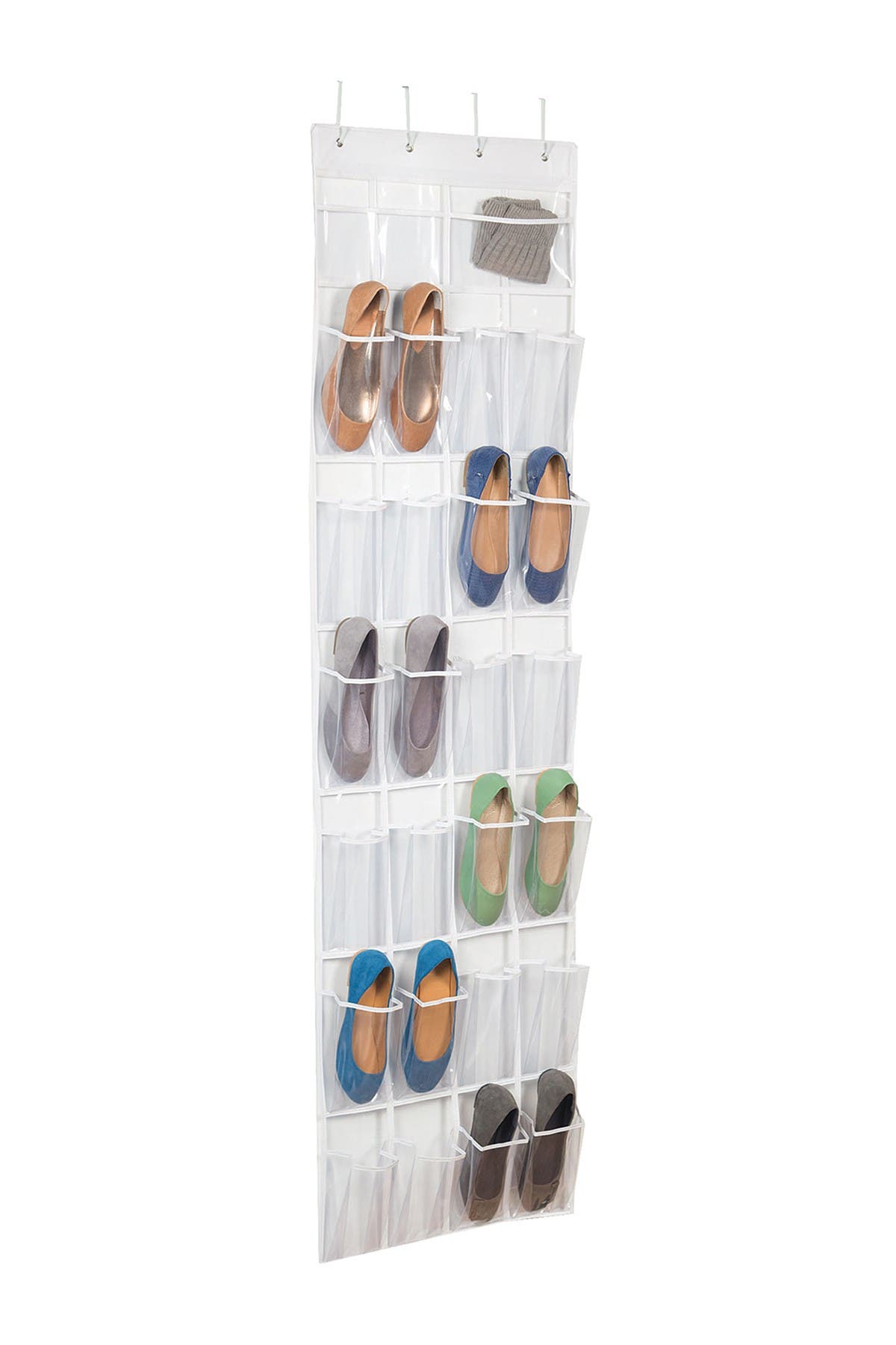 clear plastic shoe rack on Richards Homewares Clear Pocket Shoe Organizer Nordstrom Rack