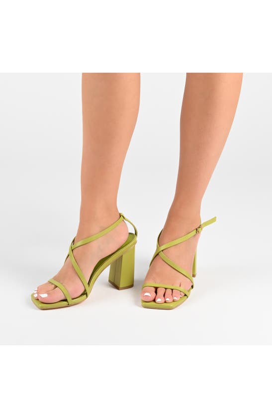 Journee Collection Tru Comfort Foam Lenorra Strappy Sandal In Beige
