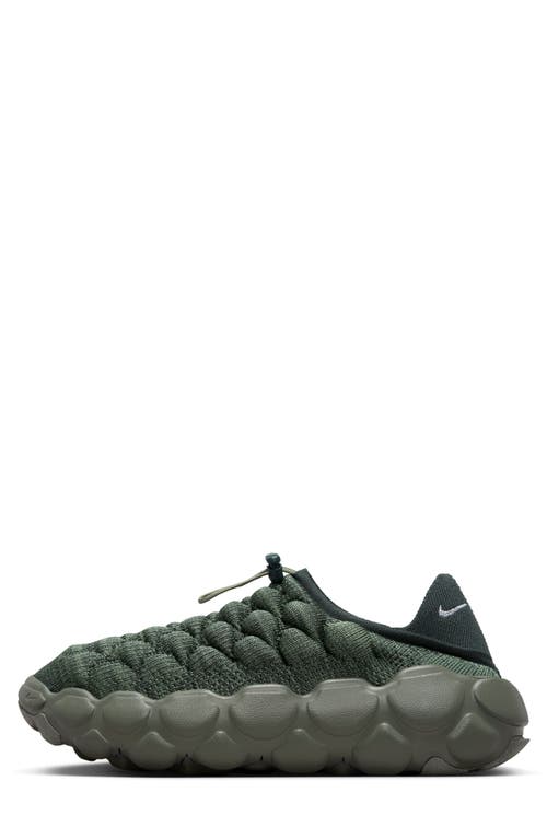 Shop Nike Flyknit Haven Quilted Sneaker In Vintage Green/silver/army