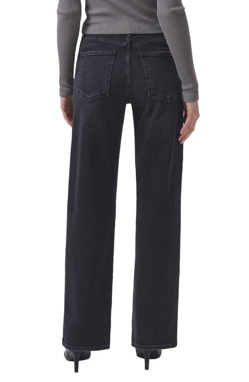 Shop Agolde Harper Wide Leg Jeans In Hush