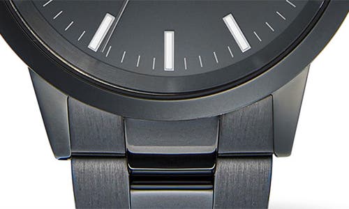 Daniel Wellington Iconic Link Automic Bracelet Watch, 40mm In Black