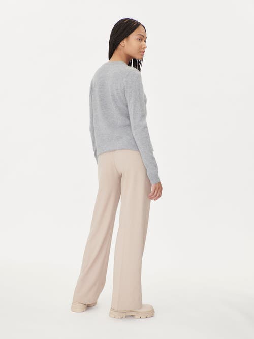 Gobi Cashmere Crew Neck Sweater In Vapor Blue