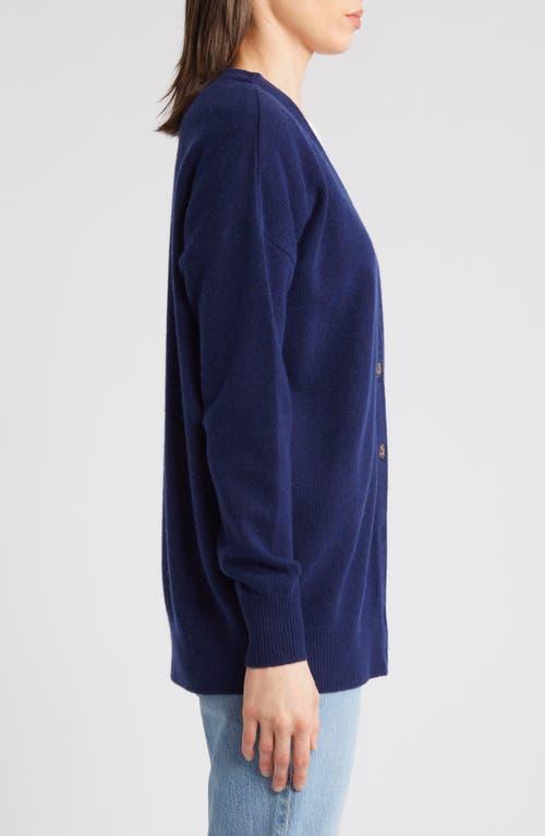 MADEWELL MADEWELL RELAXED V-NECK WOOL BLEND CARDIGAN 