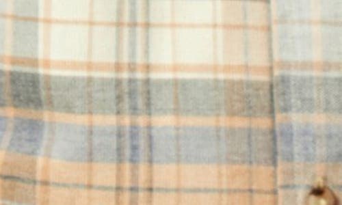 Ben Sherman Regular Fit Check Corduroy Button-down Shirt In Ivory