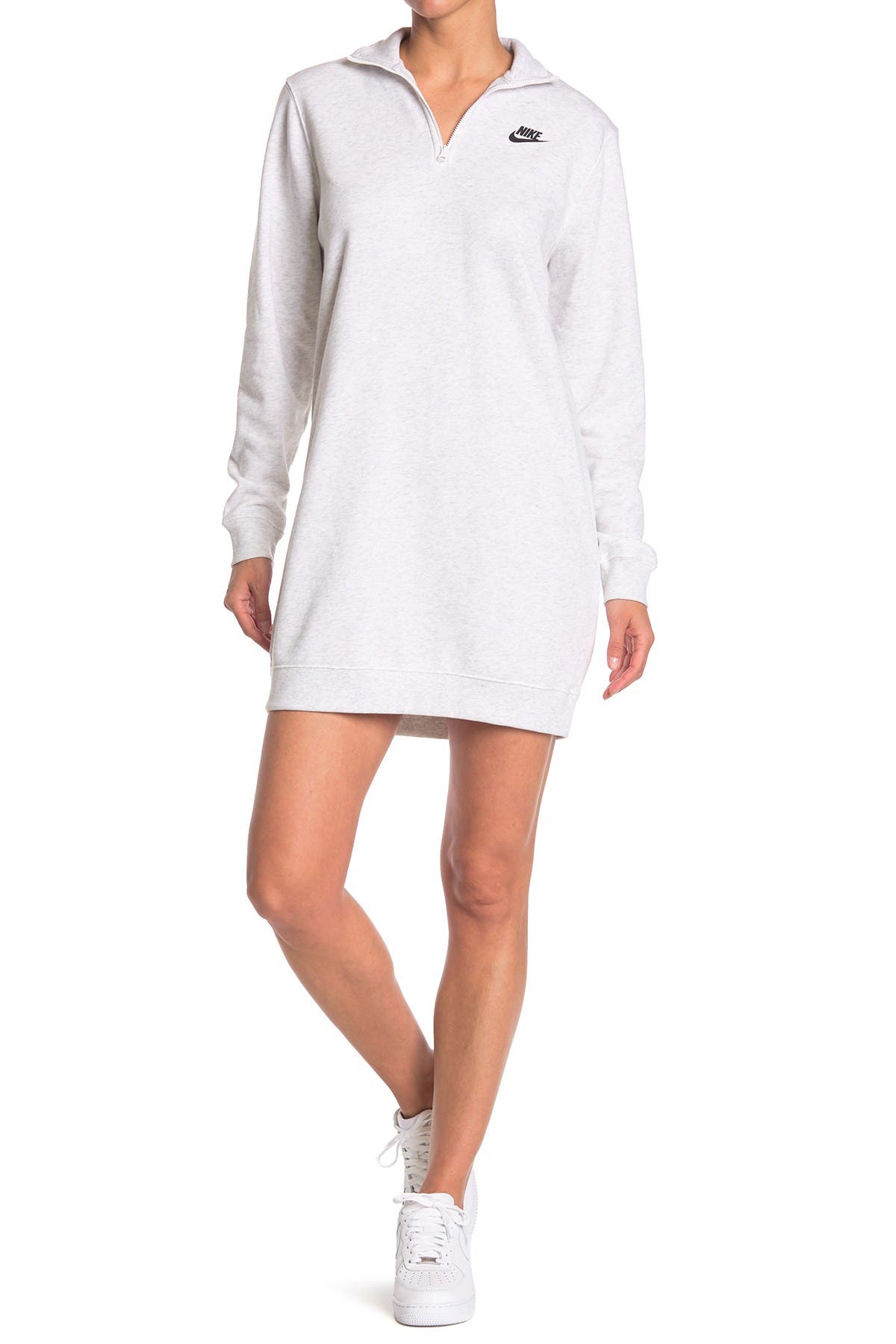 nike varsity sweatshirt dress