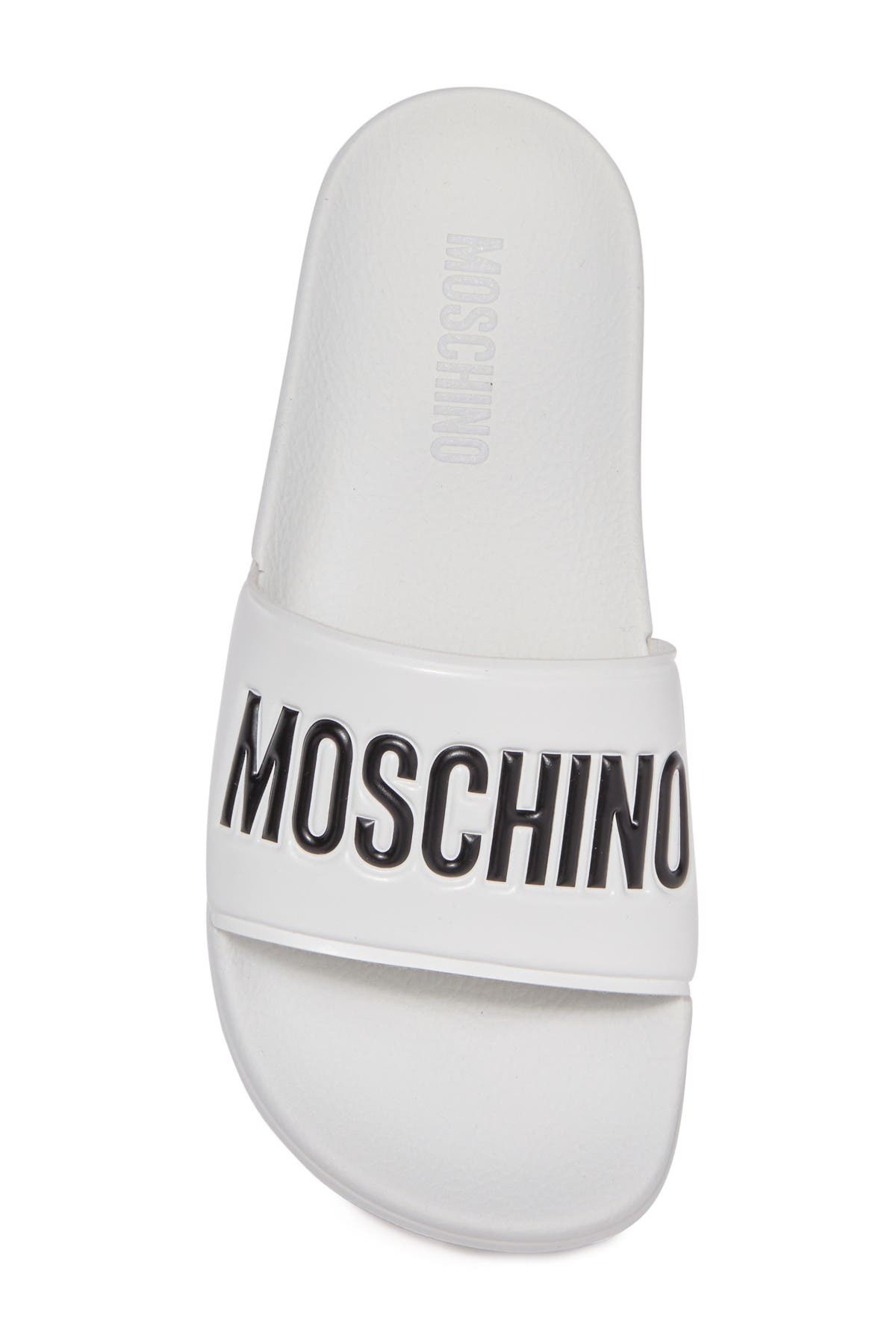 MOSCHINO | Logo Pool Slide Sandal 
