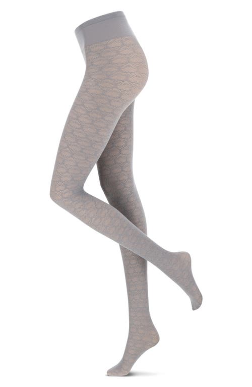 Oroblu Optical Liaison Opaque Tights in Crystal at Nordstrom, Size Large