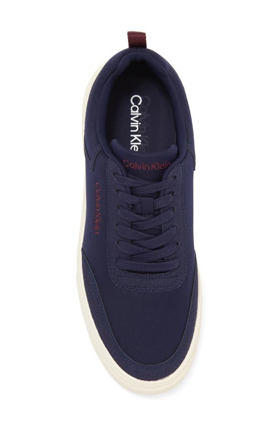 Shop Calvin Klein Petey Sneaker In Dark Blue