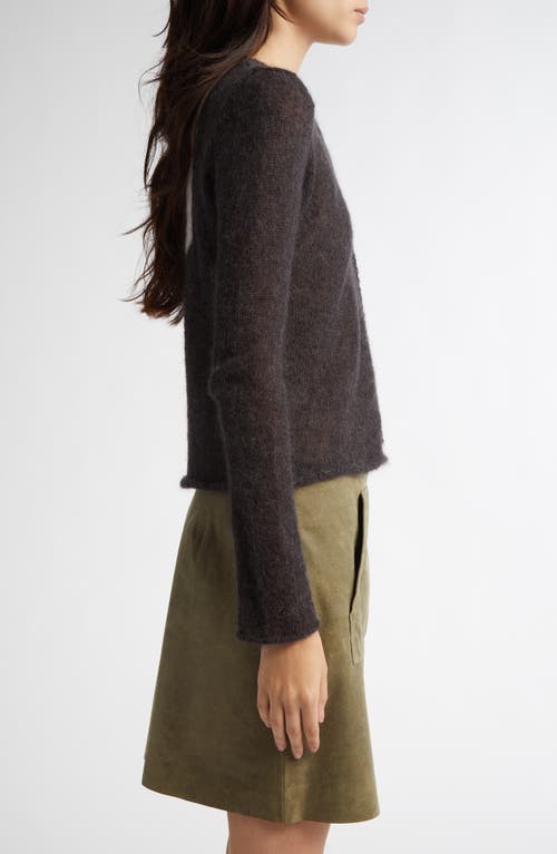 Paloma Wool Button Fine Champions Mohair & Alpaca Blend Cardigan In Grey