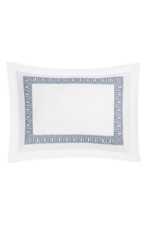 Matouk Ophelia Pillow Sham In Indigo