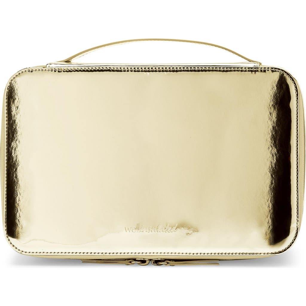 Wellinsulated Performance Travel Case In Gold