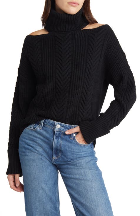 Nordstrom rack outlet black turtleneck