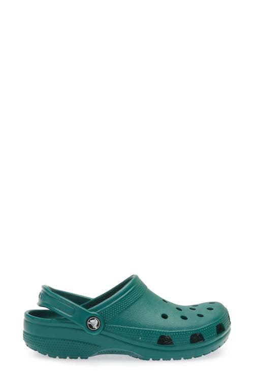 Shop Crocs Classic Clog In Emerald