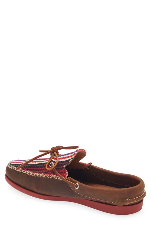 Shop Easymoc Beach Blanket Loafer In Red Beach Blanket