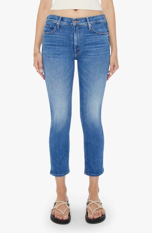 MOTHER The Dazzler Mid Rise Ankle Straight Leg Jeans Different Strokes at Nordstrom,