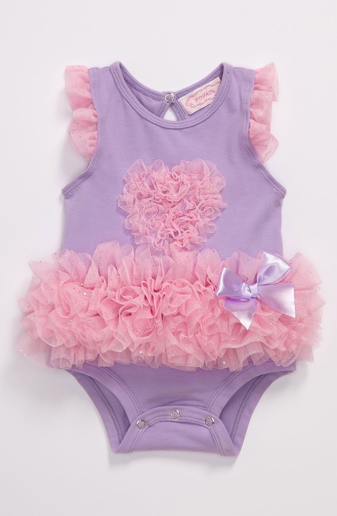 Popatu Ruffle Bodysuit (Infant) Nordstrom