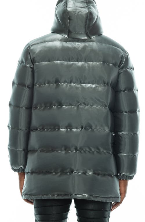 Hvman Quilted Jacket In Silver