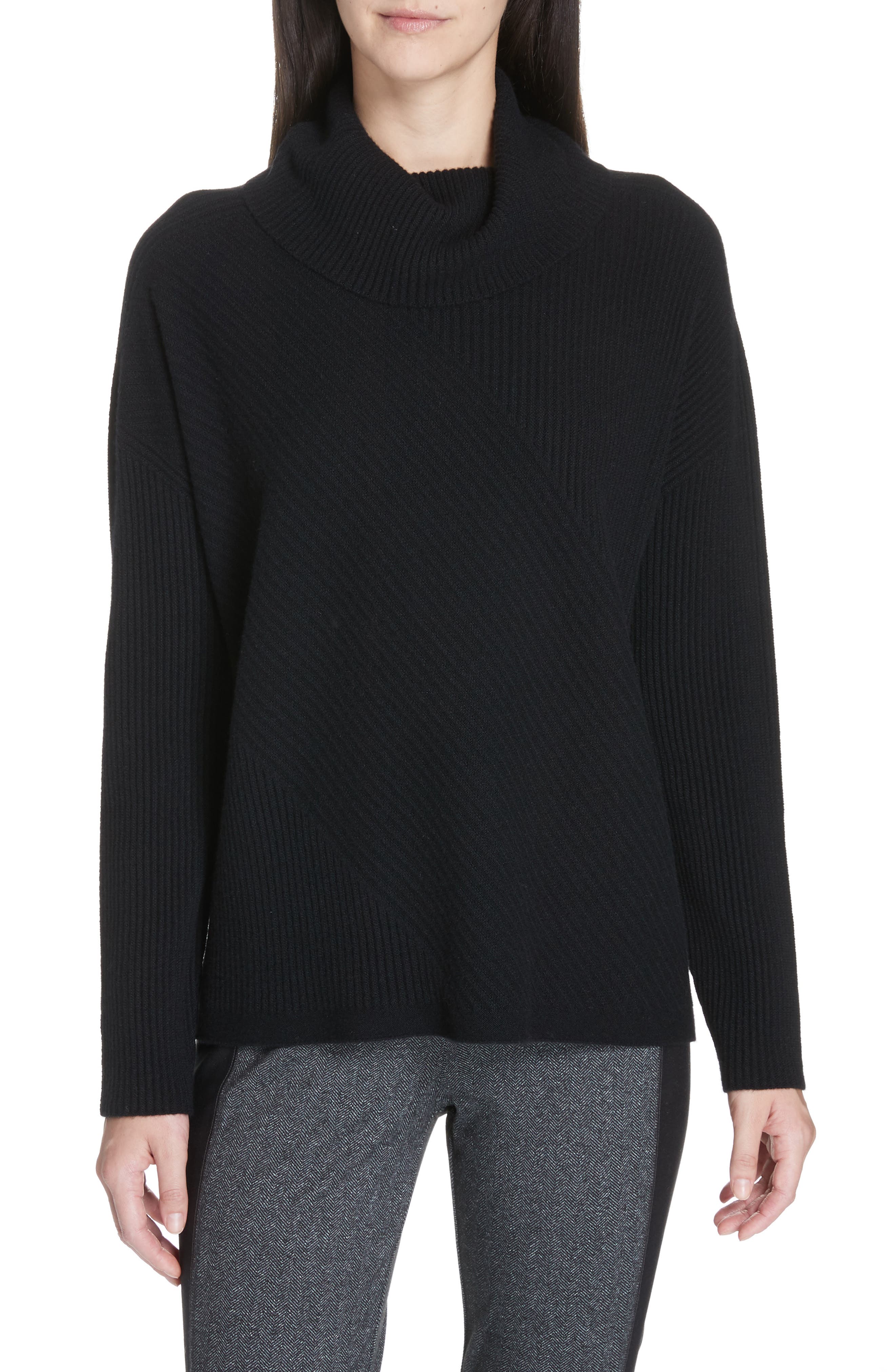 eileen fisher black turtleneck