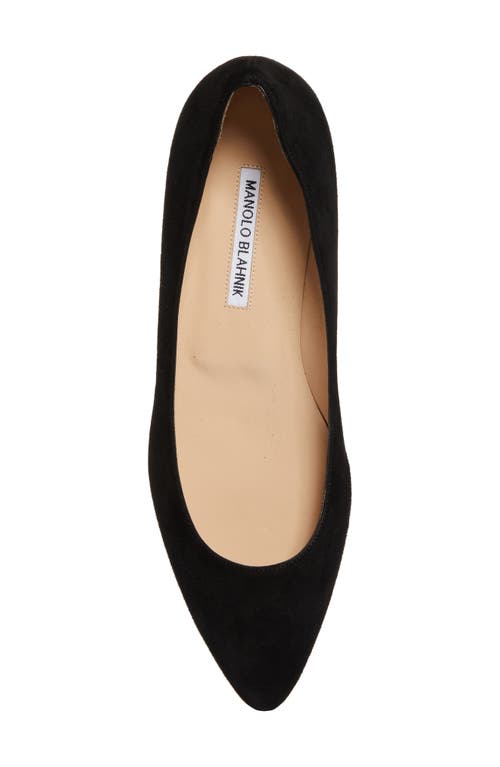 Shop Manolo Blahnik Bb Pump In Black