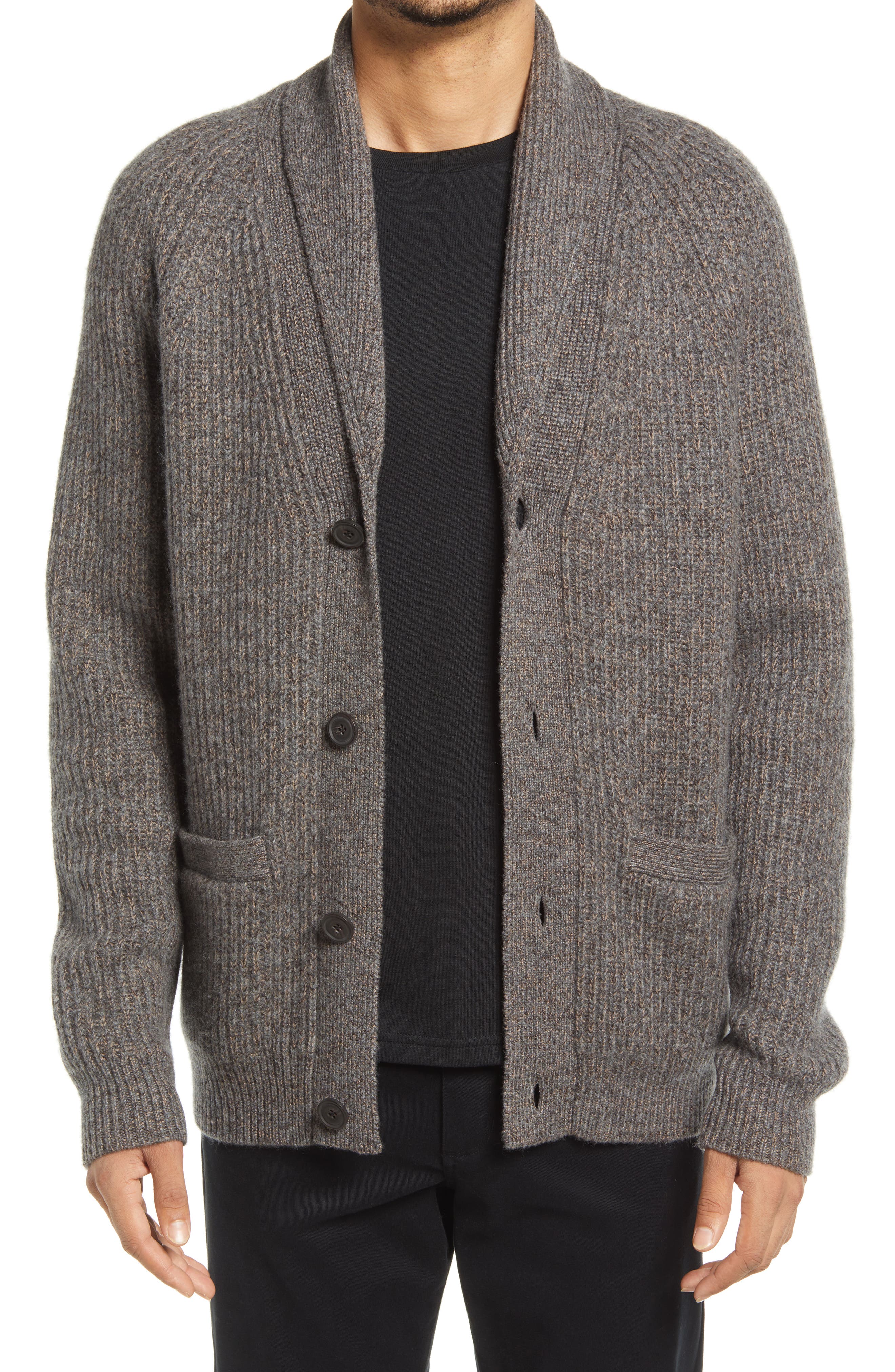 mens shawl collar pullover