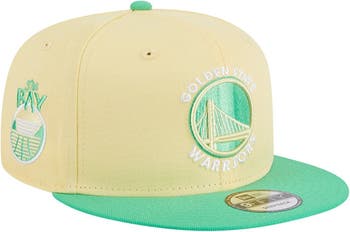 New Era Yellow/Green Golden State Warriors 9FIFTY Hat