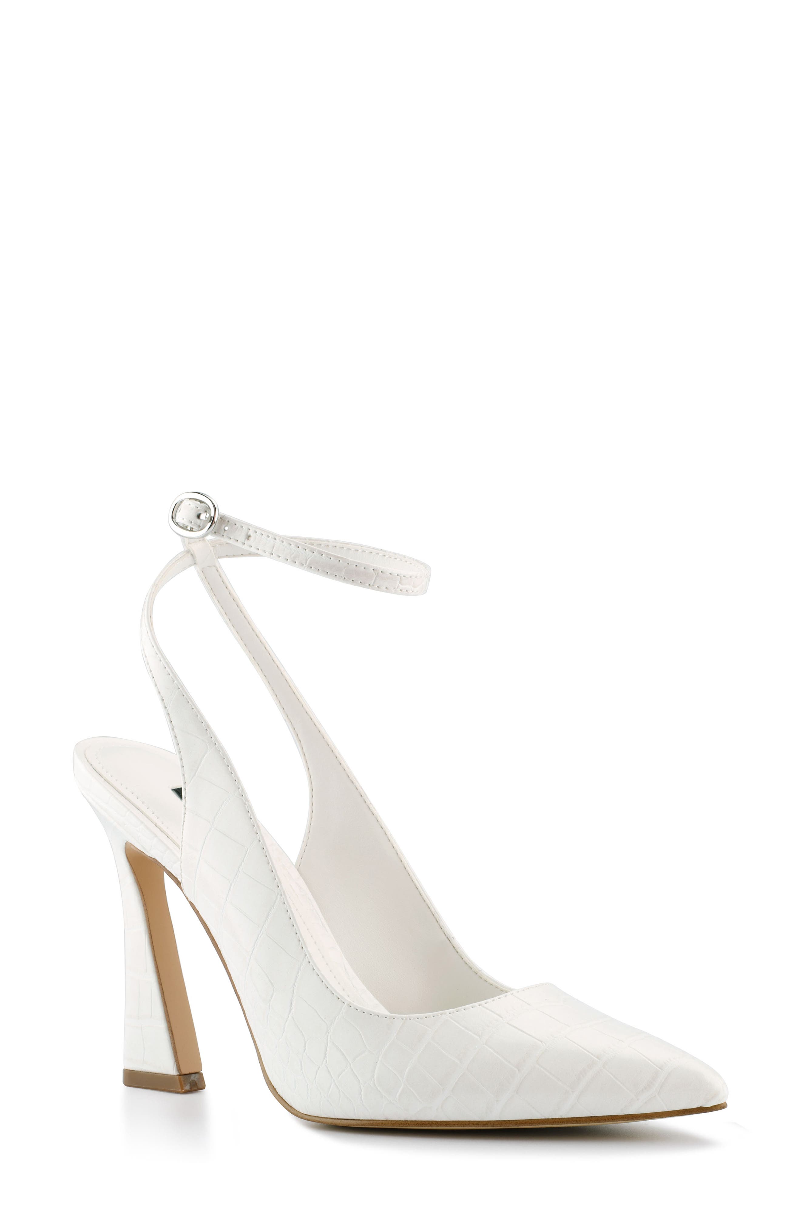Escarpins Nordstrom Design - Taille US 7, Couleur Nude/ivoire, Talon Moyen, Neufs Sans Emballage