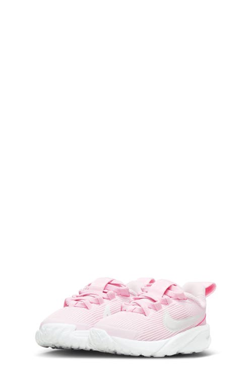 Shop Nike Kids' Star Runner 4 Sneaker In Pink Foam/white/white
