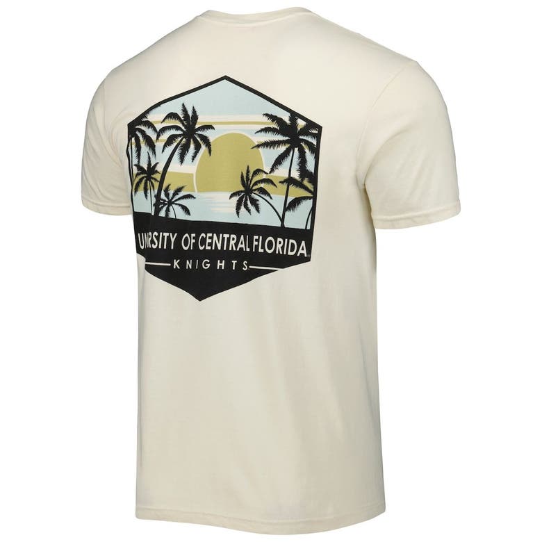 Shop Image One Cream Ucf Knights Landscape Shield T-shirt