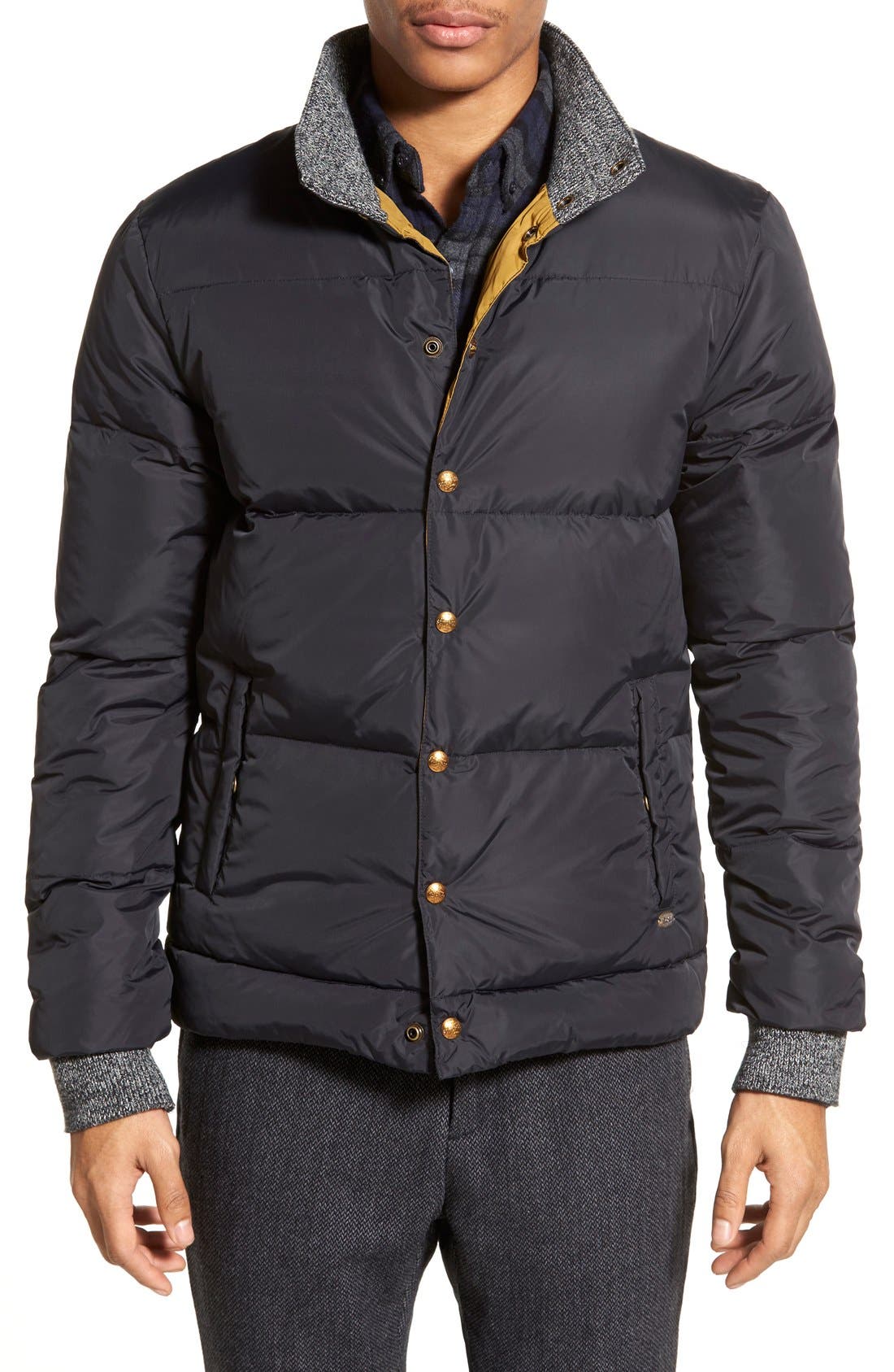 scotch and soda nylon puffer jacket