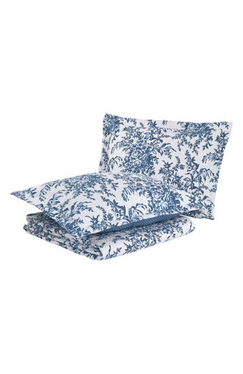 Laura Ashley Bedford Quilt & Sham Set In Delft