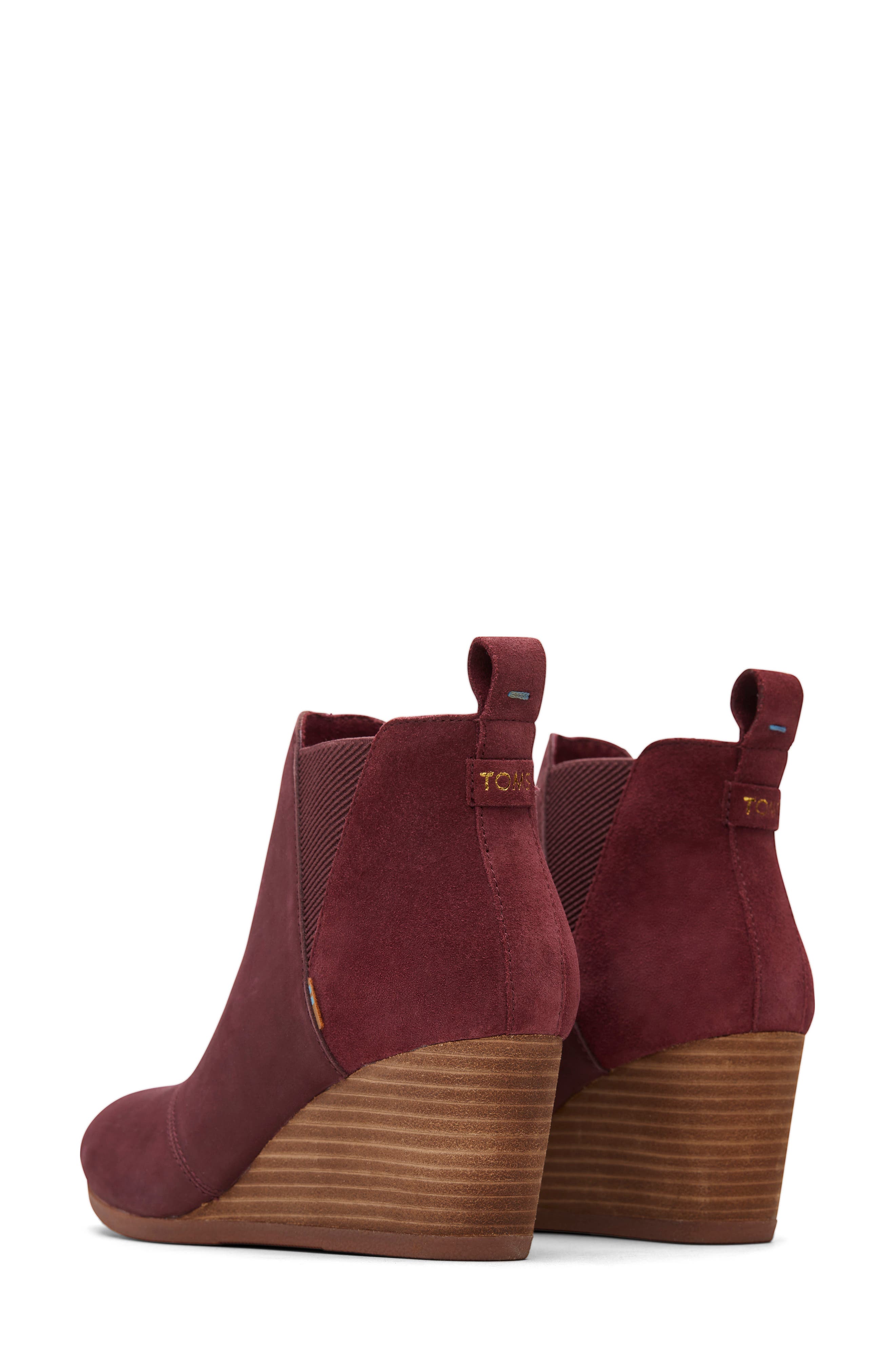yahir wedge bootie