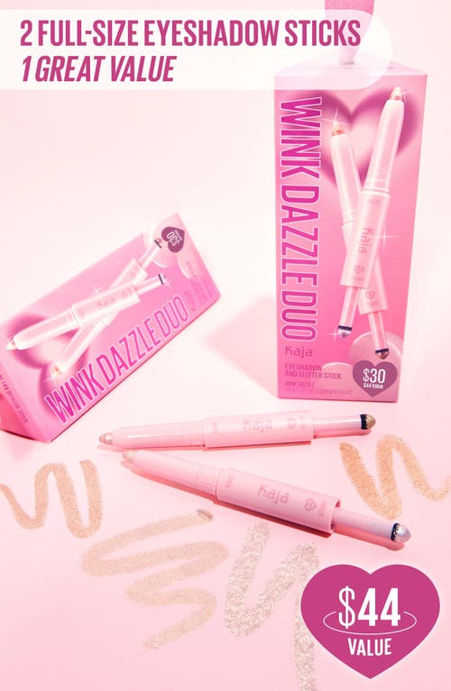 Kaja Wink Dazzle Eyeshadow & Glitter Multi Stick Set (nordstrom Exclusive) $44 Value In Multi