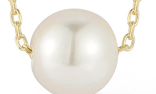 Sphera Milano Freshwater Pearl Pendant Necklace In Gold