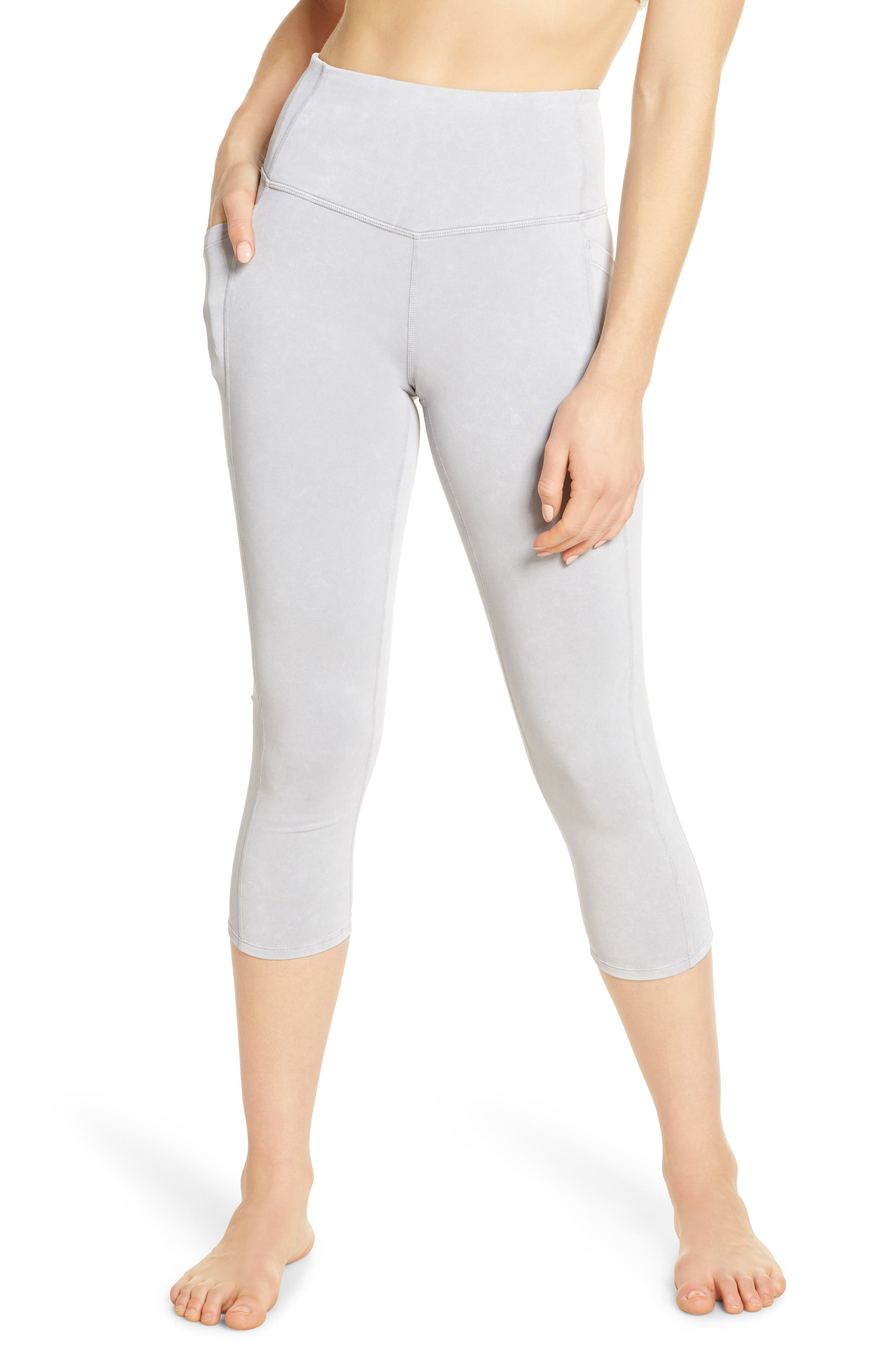 zella high waist crop leggings