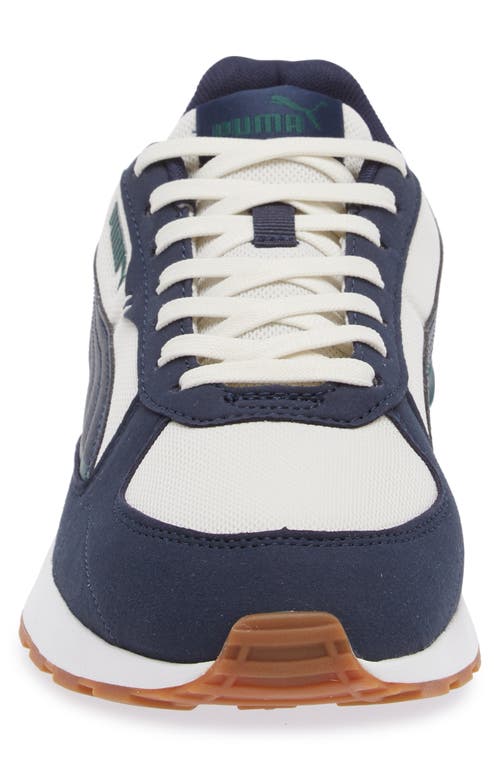 Puma Graviton Running Shoe In Vapor Gray-club Navy-dk Myrtle