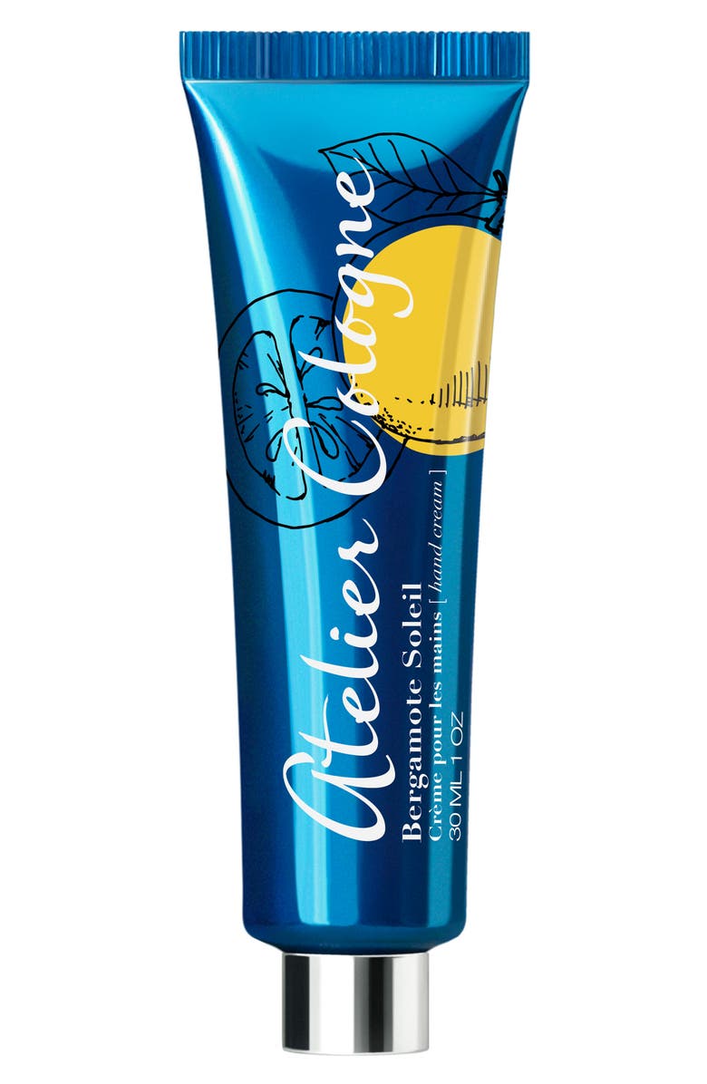 ATELIER COLOGNE Bergamote Soleil Hand Cream, Main, color, NO COLOR