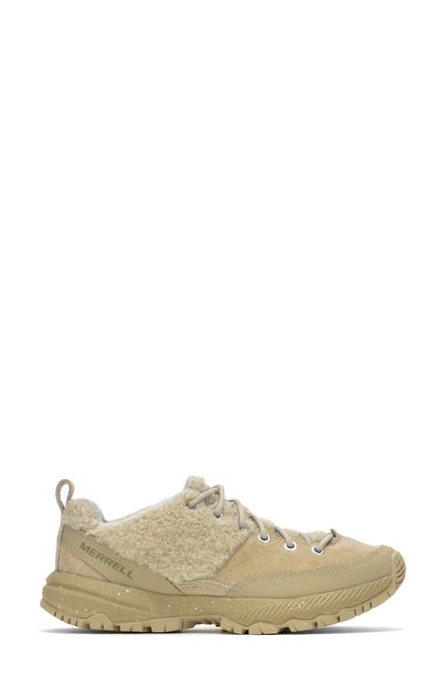 Shop 1trl Mqm Ace  Fleece Lined Sneaker In Khaki/oyster