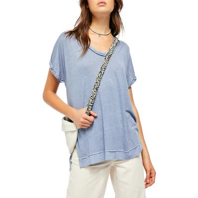 Free People Under The Sun Shirt, Blue