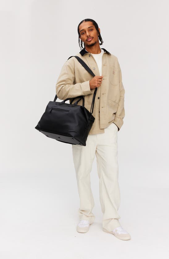 Shop Beis Béis The Premium Duffle Bag In Black