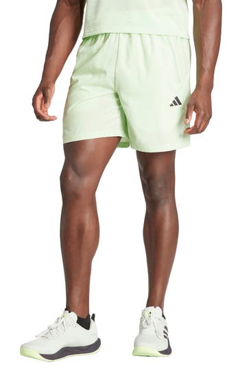 Adidas Originals Adidas Tr-es 3-stripes Running Shorts In Green