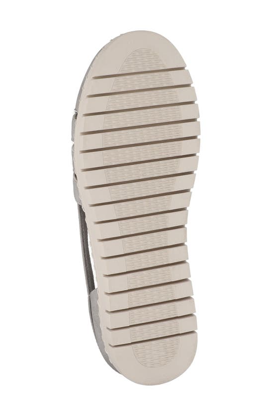 Easy Street Women's Bugsy Comfort Slip-on Flats In Grey