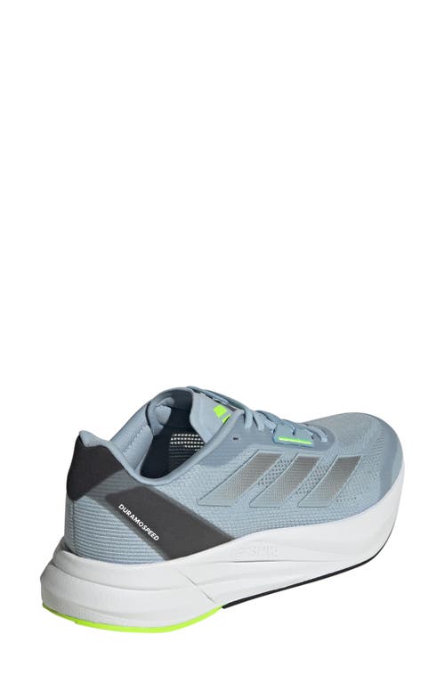 Adidas Originals Adidas Duramo Speed Running Sneaker In Beige/silver/lemon