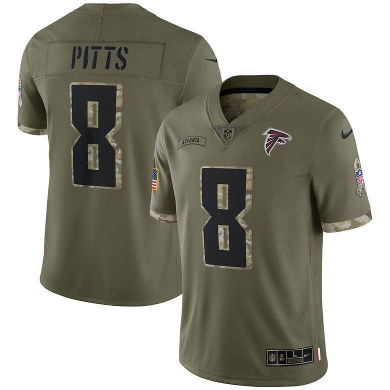 Nike Men's Nfl Atlanta Falcons Salute To Service (kyle Pitts) Limited ...