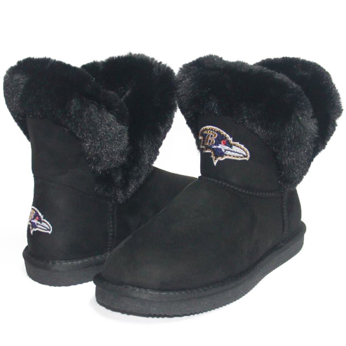 fuzzy boots womens