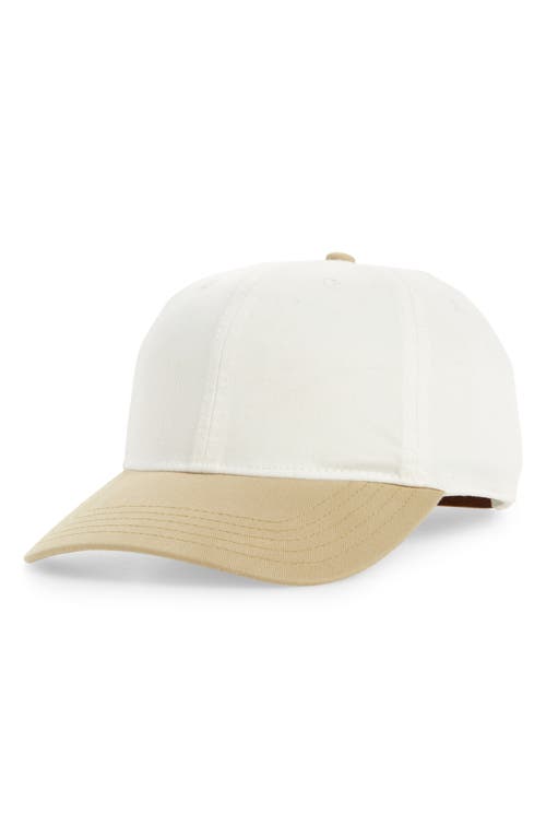 Madewell Broken In Cotton Twill Baseball Cap in Pale Lichen at Nordstrom
